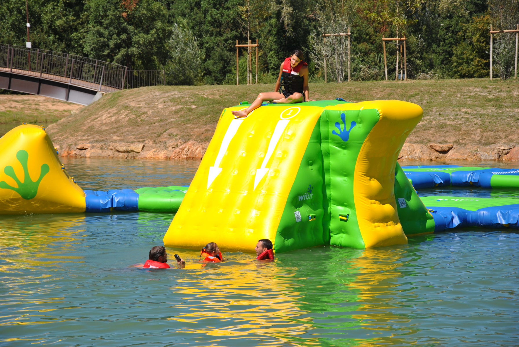 Dropin Cerdanya Water Jump Dropin Water Jump Parc