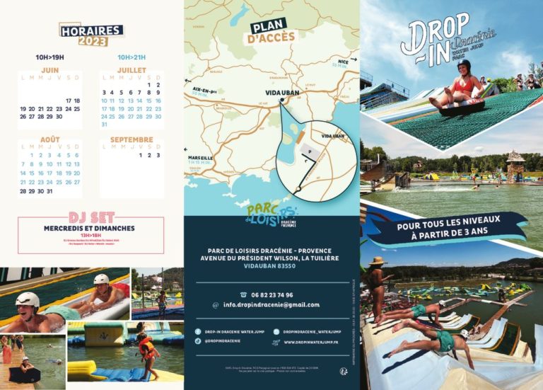 Drop-in Dracénie – Water Jump EN – Drop-in Water Jump Parc